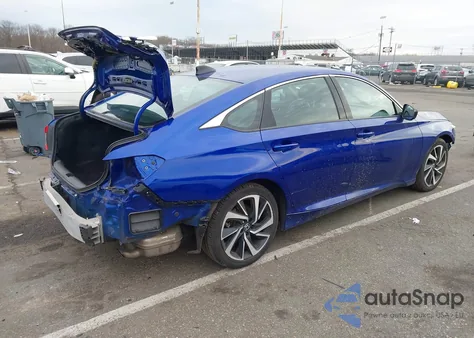 2021 Honda Accord Sport from USA, damaged, VIN 1HGCV1F33MA046381